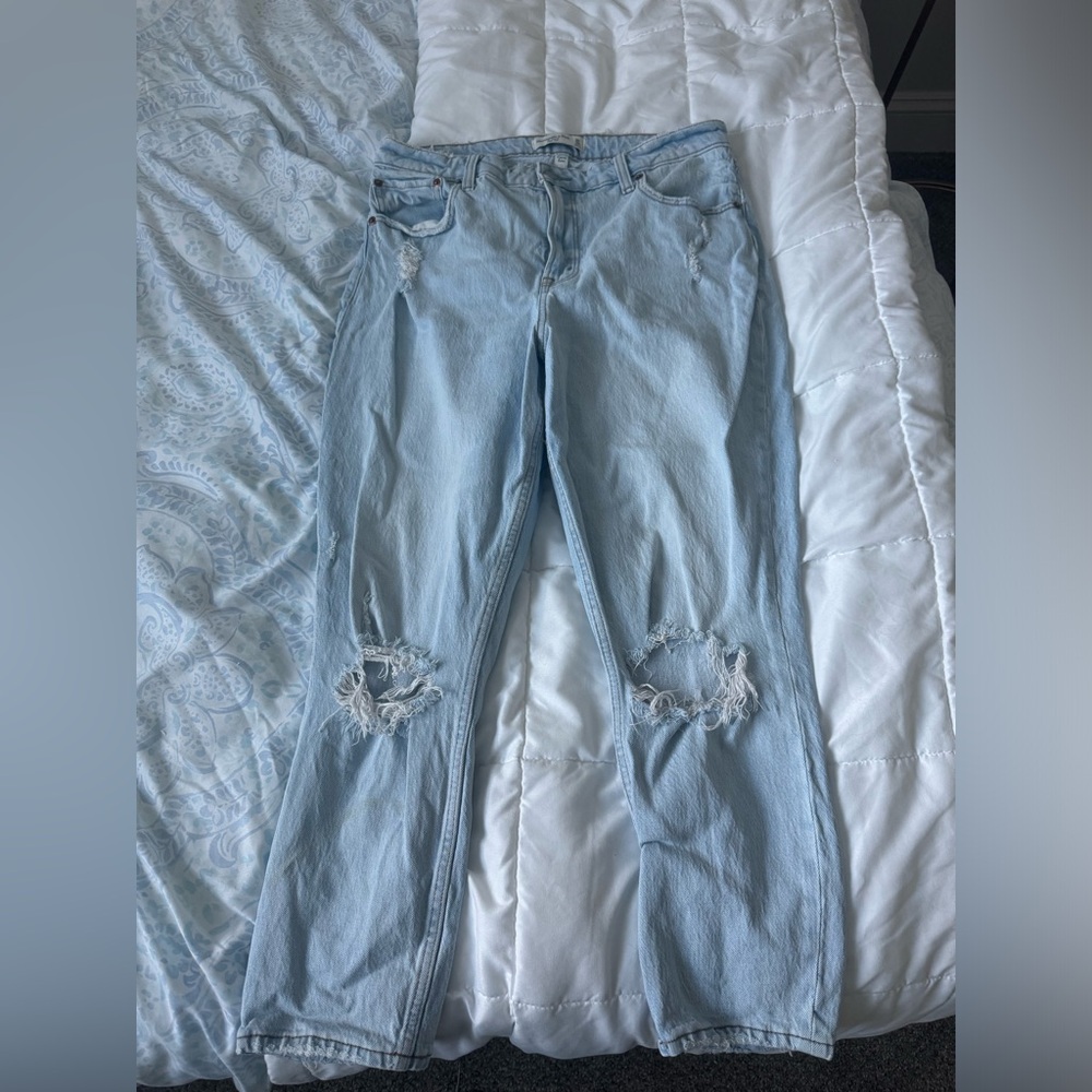 Abercrombie & Fitch Curve Love High Rise Skinny Jeans